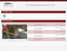 Tablet Screenshot of ellisbarbourrealestate.com